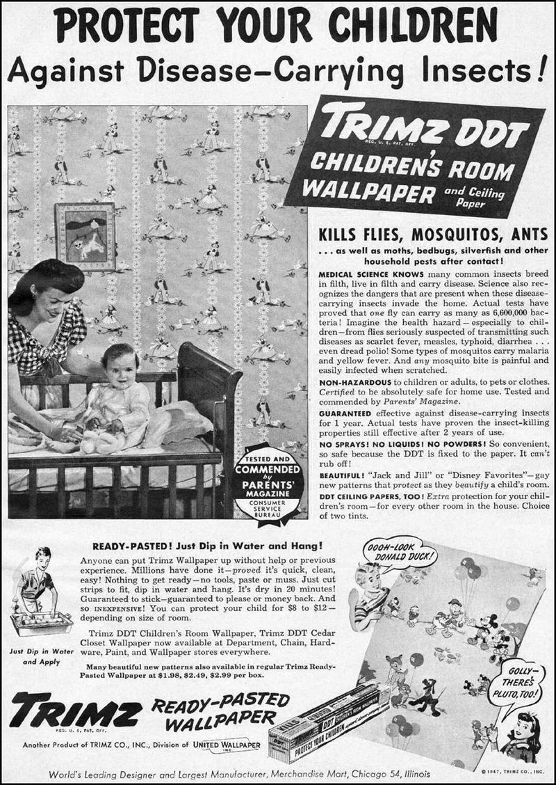 Werbung aus dem Jahre 1947