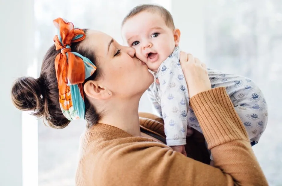 Mutter mit Baby