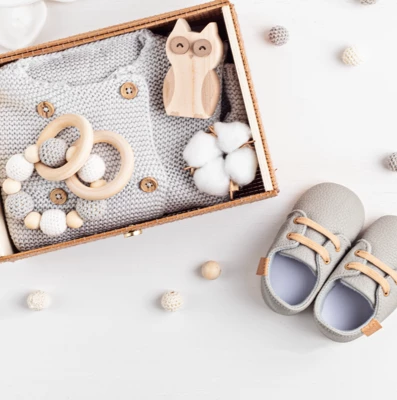 Babybox von oben