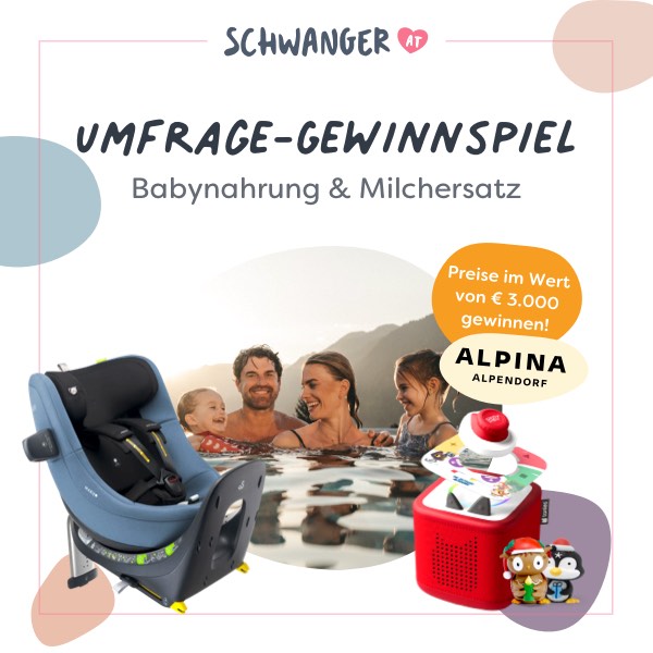 Gewinnspiele für Schwangere und Familien