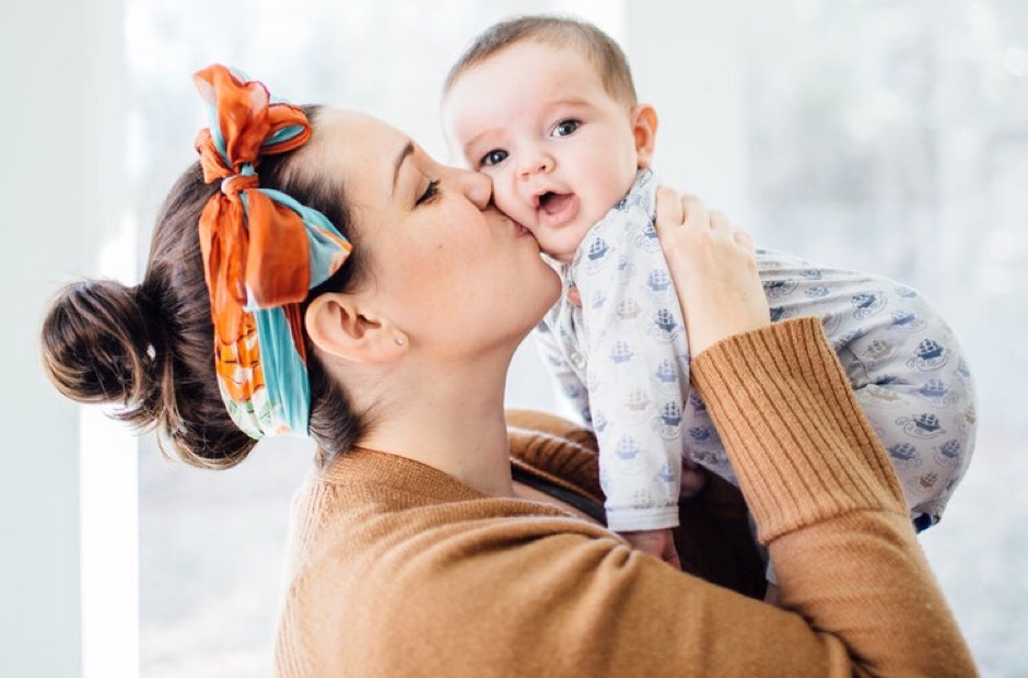 Mutter mit Baby